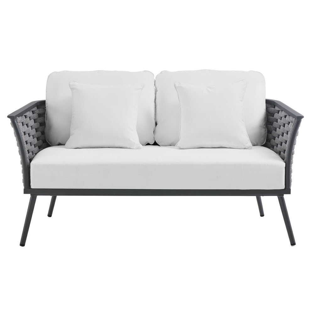 Modway Stance Outdoor Patio Aluminum Loveseat - EEI-3019 | Outdoor Sofas, Loveseats & Sectionals | Modishstore - 16