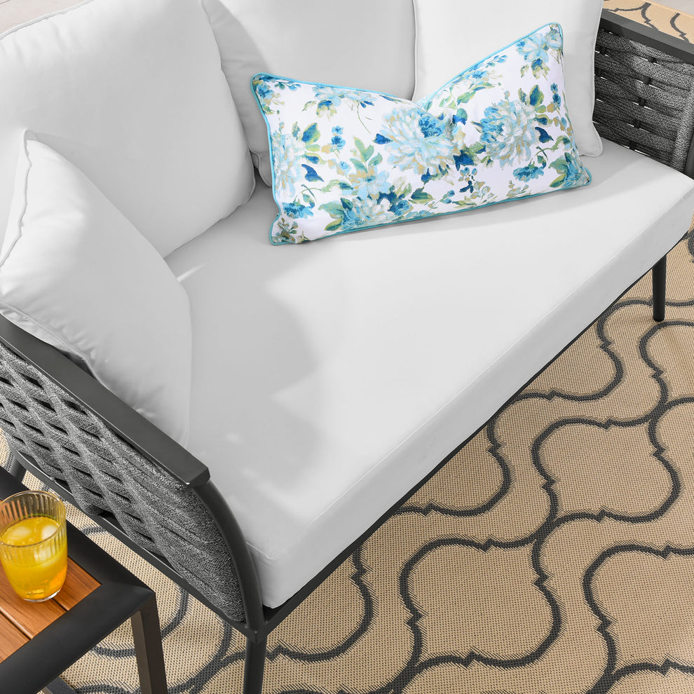 Modway Stance Outdoor Patio Aluminum Loveseat - EEI-3019 | Outdoor Sofas, Loveseats & Sectionals | Modishstore - 12