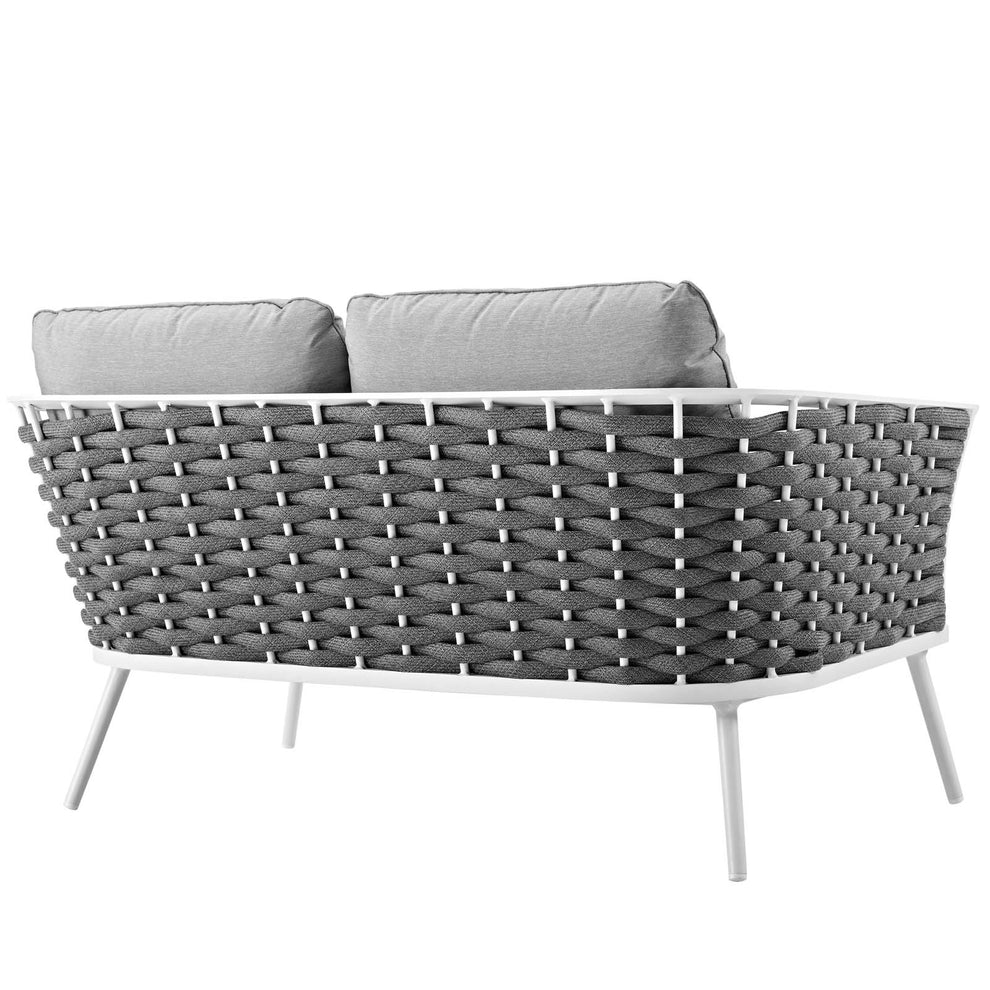 Modway Stance Outdoor Patio Aluminum Loveseat - EEI-3019 | Outdoor Sofas, Loveseats & Sectionals | Modishstore - 4
