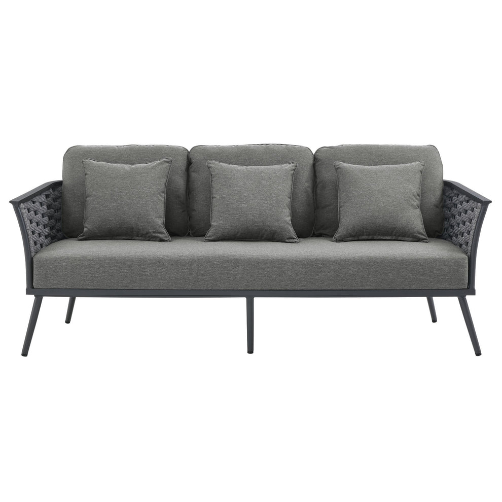 Modway Stance Outdoor Patio Aluminum Sofa - EEI-3020 | Outdoor Sofas, Loveseats & Sectionals | Modishstore - 14