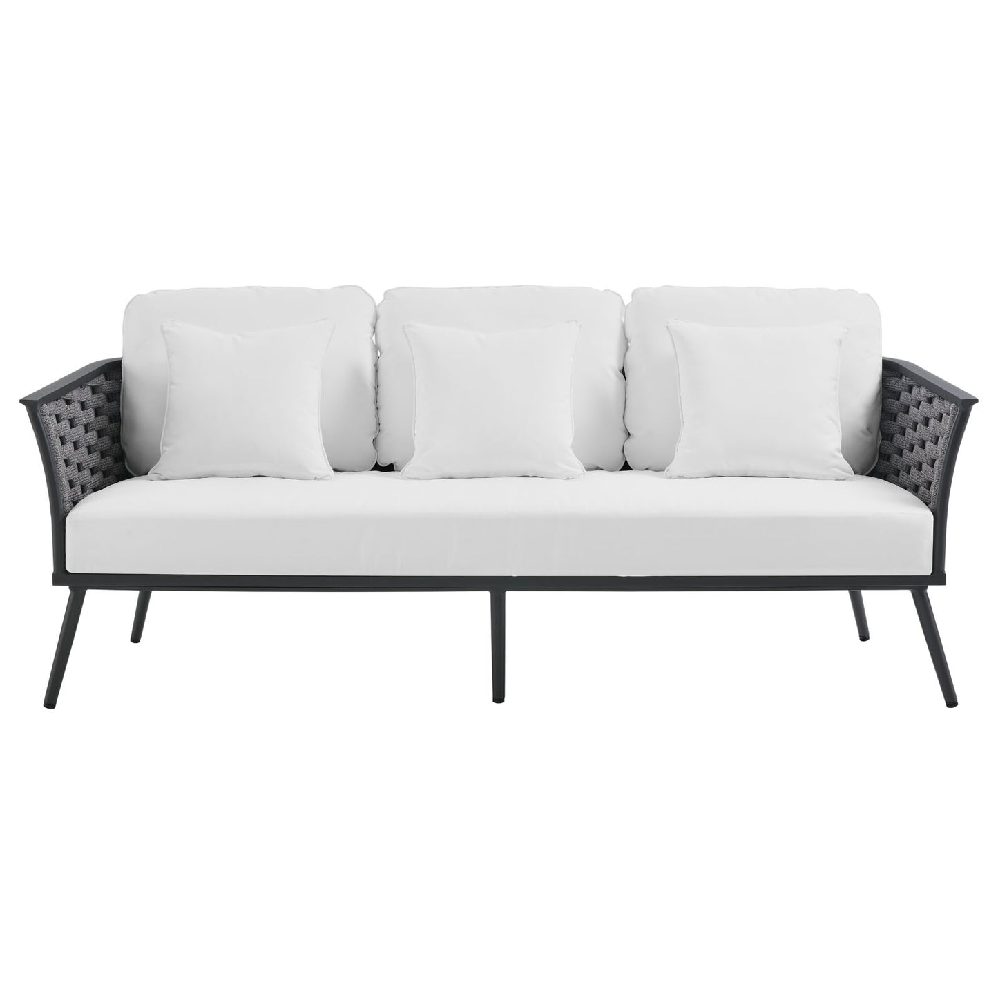 Modway Stance Outdoor Patio Aluminum Sofa | Outdoor Sofas, Loveseats & Sectionals | Modishstore-18
