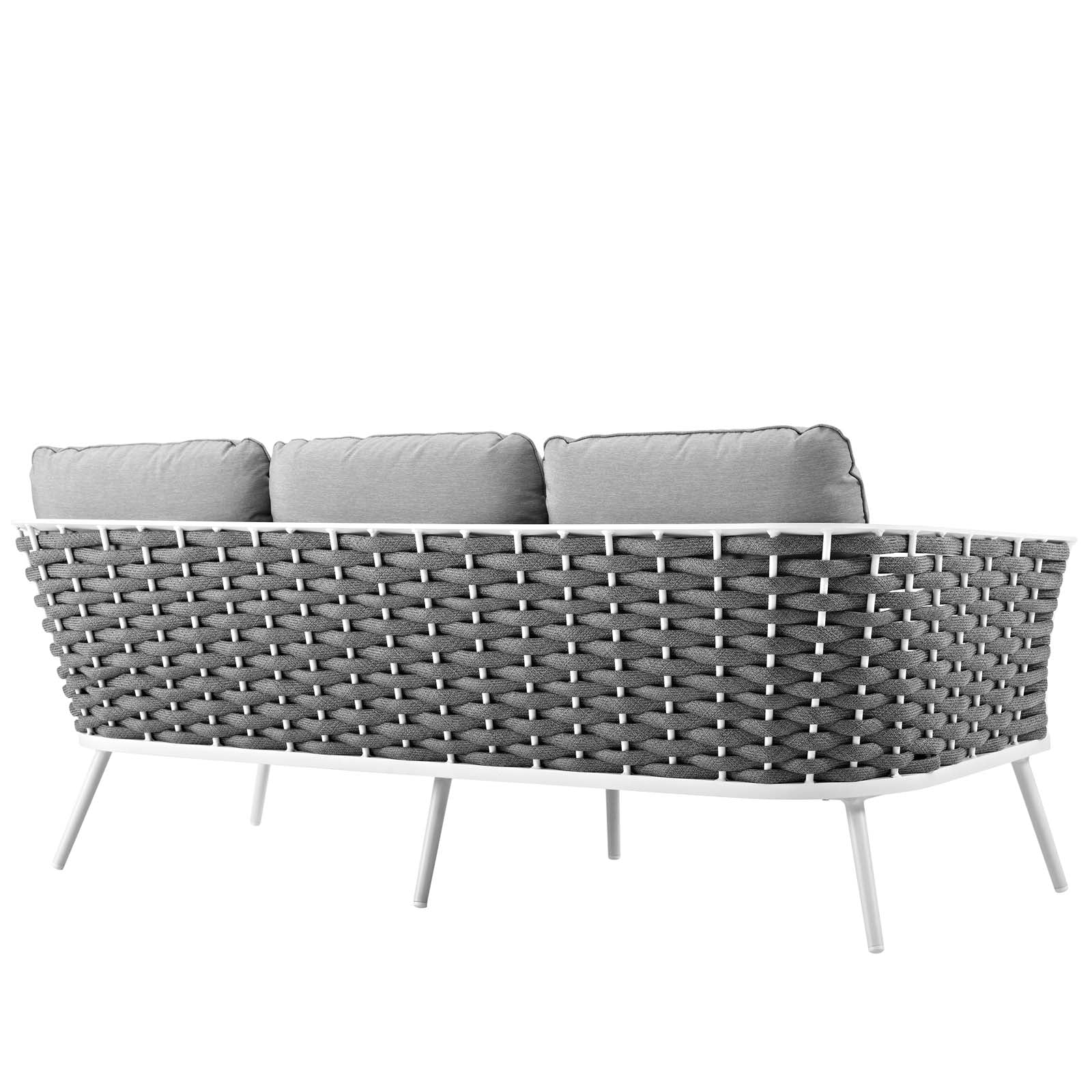 Modway Stance Outdoor Patio Aluminum Sofa | Outdoor Sofas, Loveseats & Sectionals | Modishstore-3