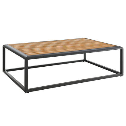 Modway Stance Outdoor Patio Aluminum Coffee Table - EEI-3021 | Outdoor Tables | Modishstore - 7