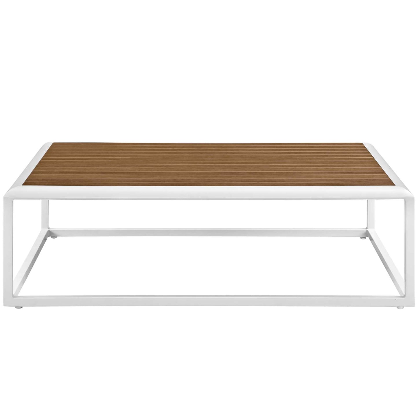 Modway Stance Outdoor Patio Aluminum Coffee Table | Coffee Tables | Modishstore-4