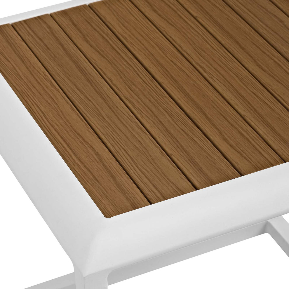 Modway Stance Outdoor Patio Aluminum Side Table - EEI-3022 | Outdoor Tables | Modishstore - 5