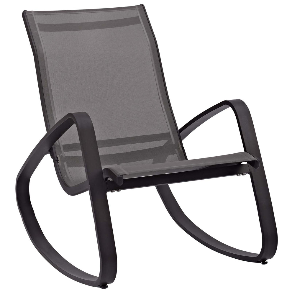 Modway Traveler Rocking Outdoor Patio Mesh Sling Lounge Chair - EEI-3027 | Outdoor Recliners & Lounge Chairs | Modishstore - 2
