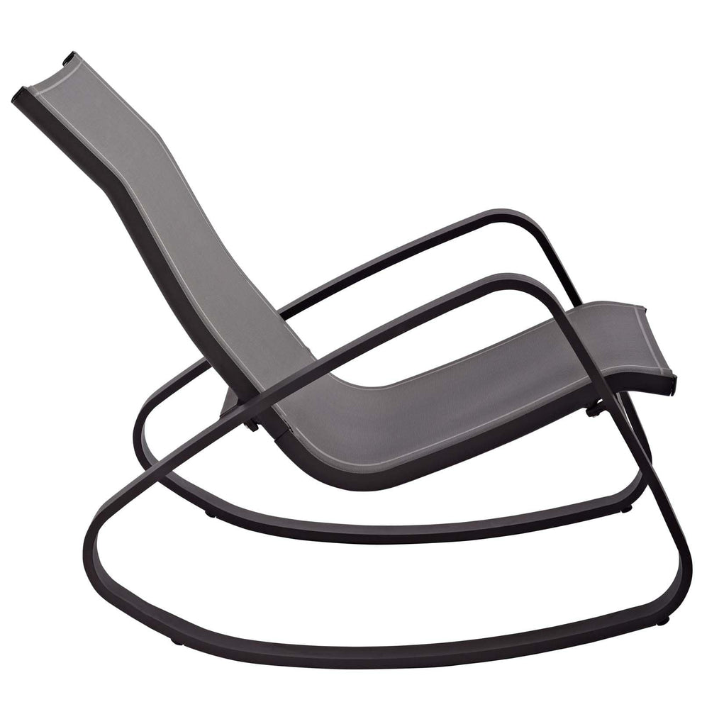 Modway Traveler Rocking Outdoor Patio Mesh Sling Lounge Chair - EEI-3027 | Outdoor Recliners & Lounge Chairs | Modishstore - 3