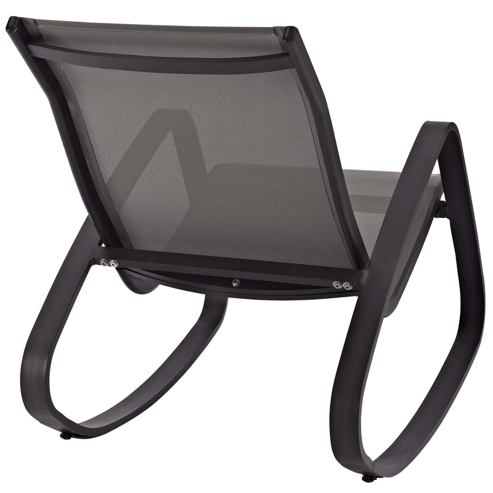 Modway Traveler Rocking Outdoor Patio Mesh Sling Lounge Chair - EEI-3027 | Outdoor Recliners & Lounge Chairs | Modishstore - 4