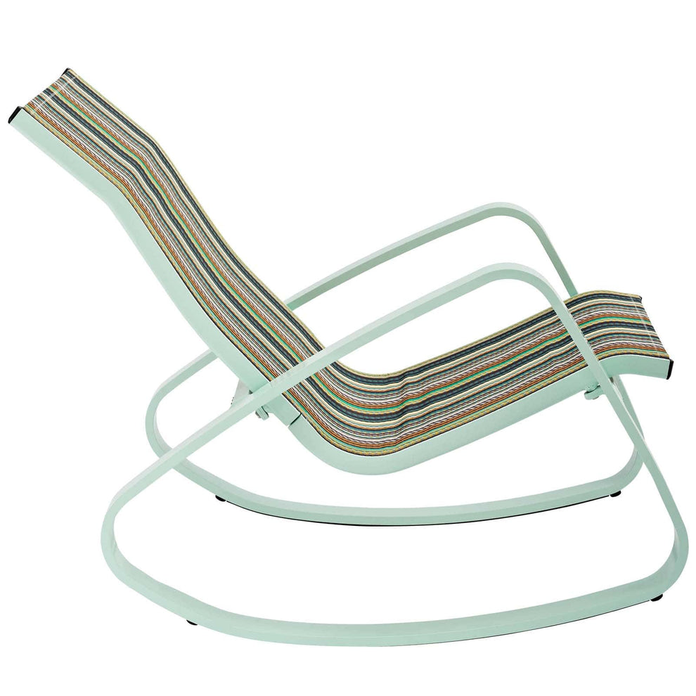 Modway Traveler Rocking Outdoor Patio Mesh Sling Lounge Chair - EEI-3027 | Outdoor Recliners & Lounge Chairs | Modishstore - 10