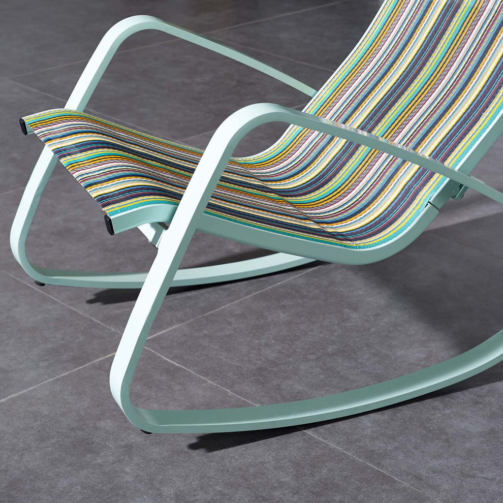 Modway Traveler Rocking Outdoor Patio Mesh Sling Lounge Chair - EEI-3027 | Outdoor Recliners & Lounge Chairs | Modishstore - 8