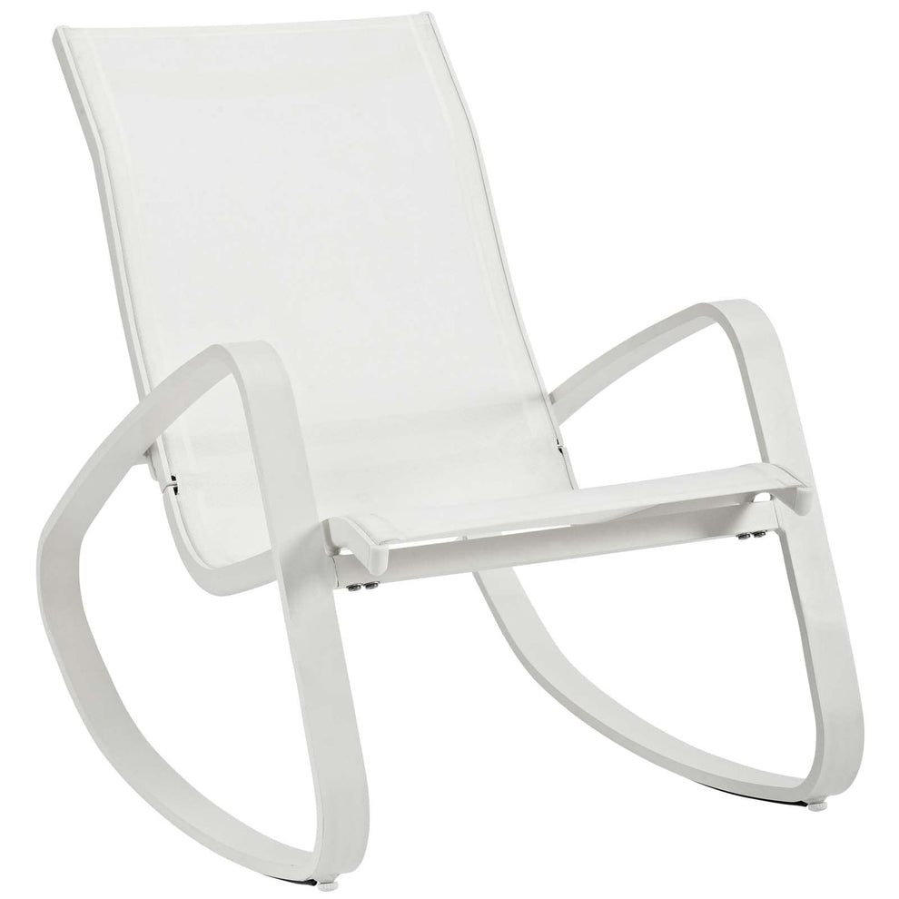 Modway Traveler Rocking Outdoor Patio Mesh Sling Lounge Chair - EEI-3027 | Outdoor Recliners & Lounge Chairs | Modishstore - 14