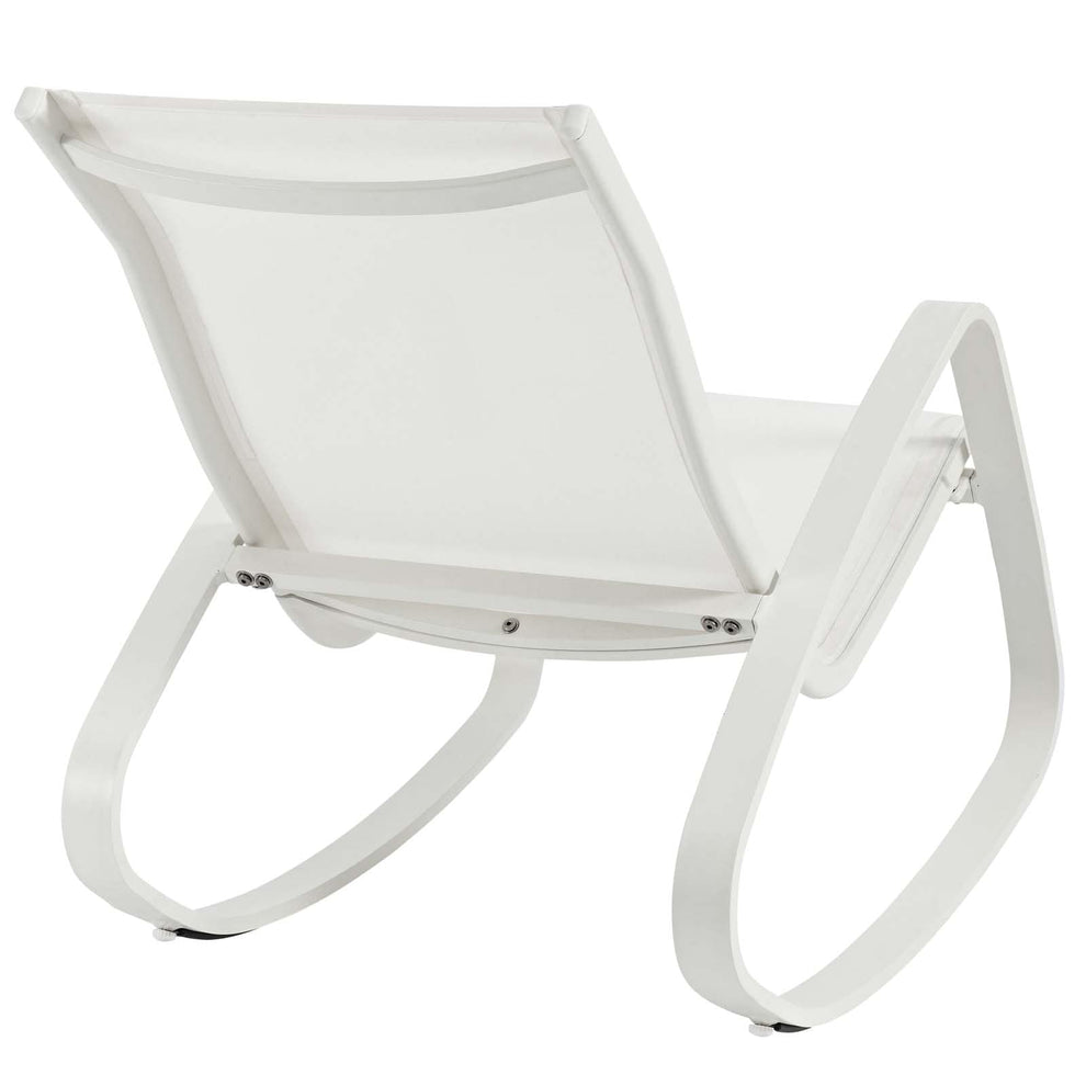 Modway Traveler Rocking Outdoor Patio Mesh Sling Lounge Chair - EEI-3027 | Outdoor Recliners & Lounge Chairs | Modishstore - 16