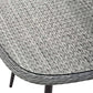 Modway Endeavor 36" Outdoor Patio Wicker Rattan Dining Table Gray | Dining Tables | Modishstore-5