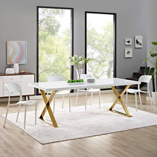 Modway Sector Dining Table | Dining Tables | Modishstore