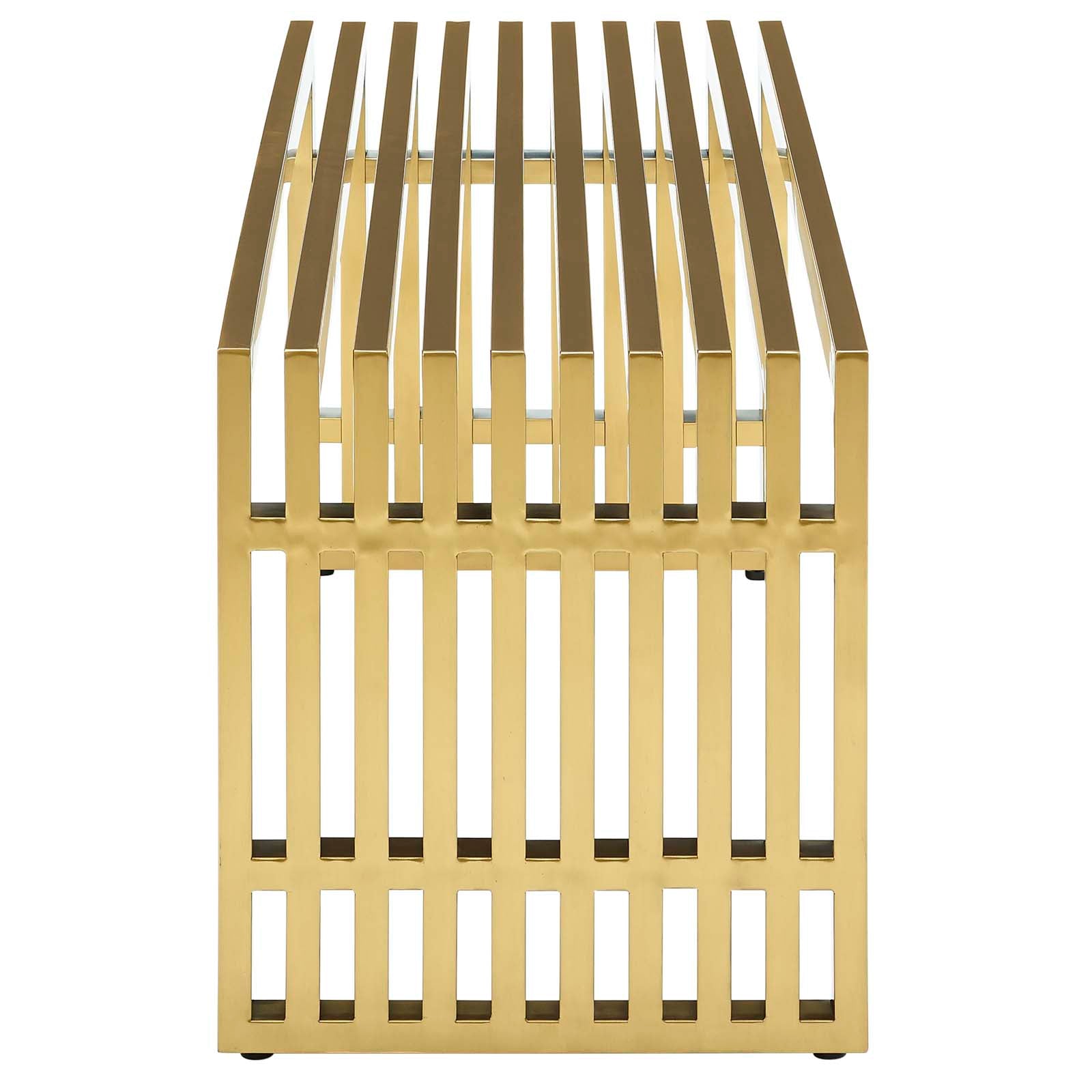 Modway Gridiron Bench - Thumbnail 3