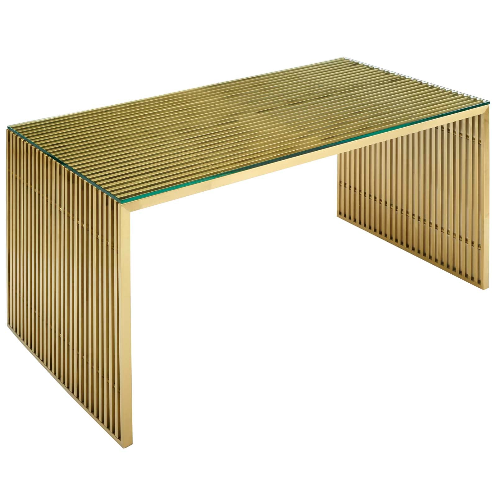 Gridiron Stainless Steel Dining Table By Modway - EEI-3038 | Dining Tables | Modishstore - 4
