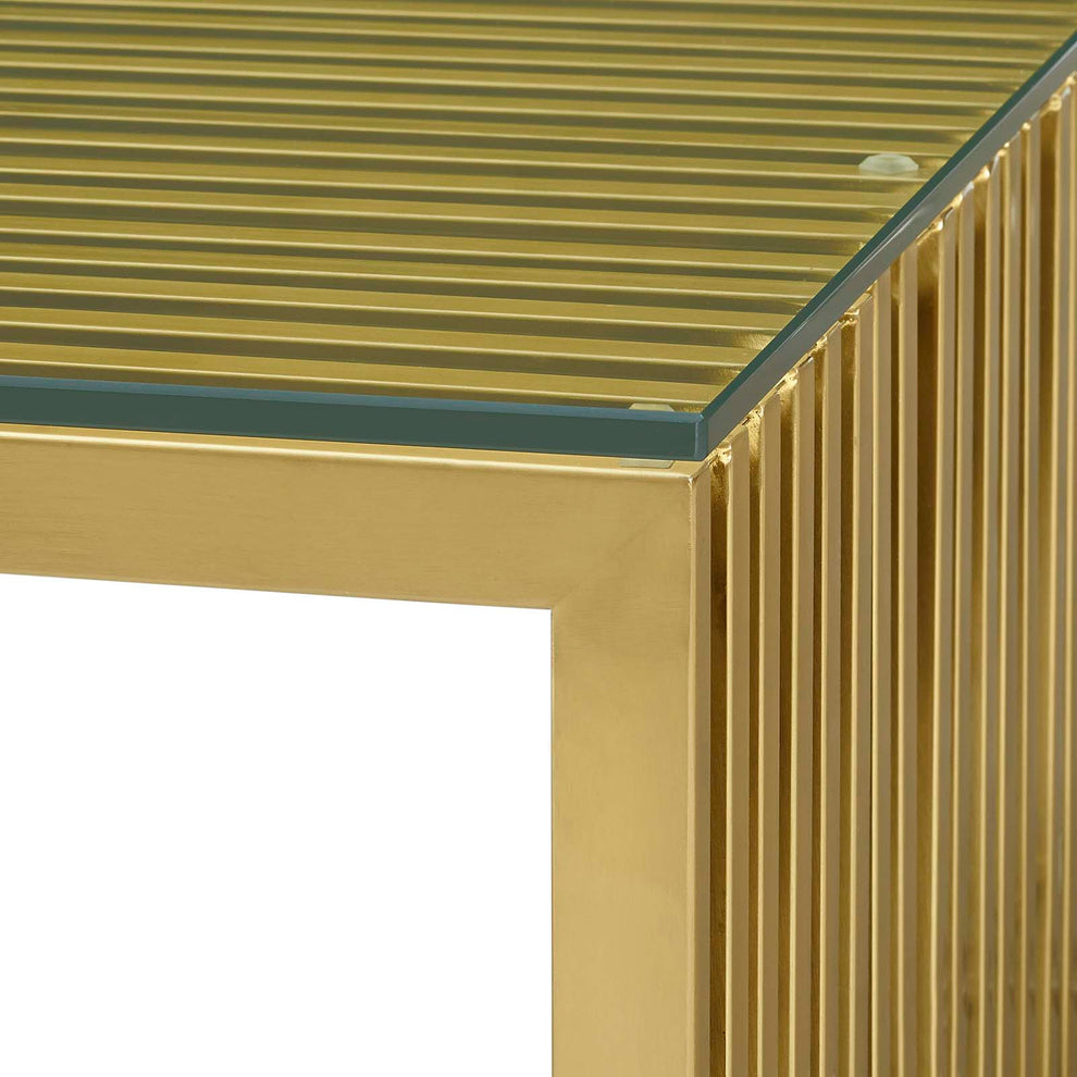 Gridiron Stainless Steel Dining Table By Modway - EEI-3038 | Dining Tables | Modishstore - 5