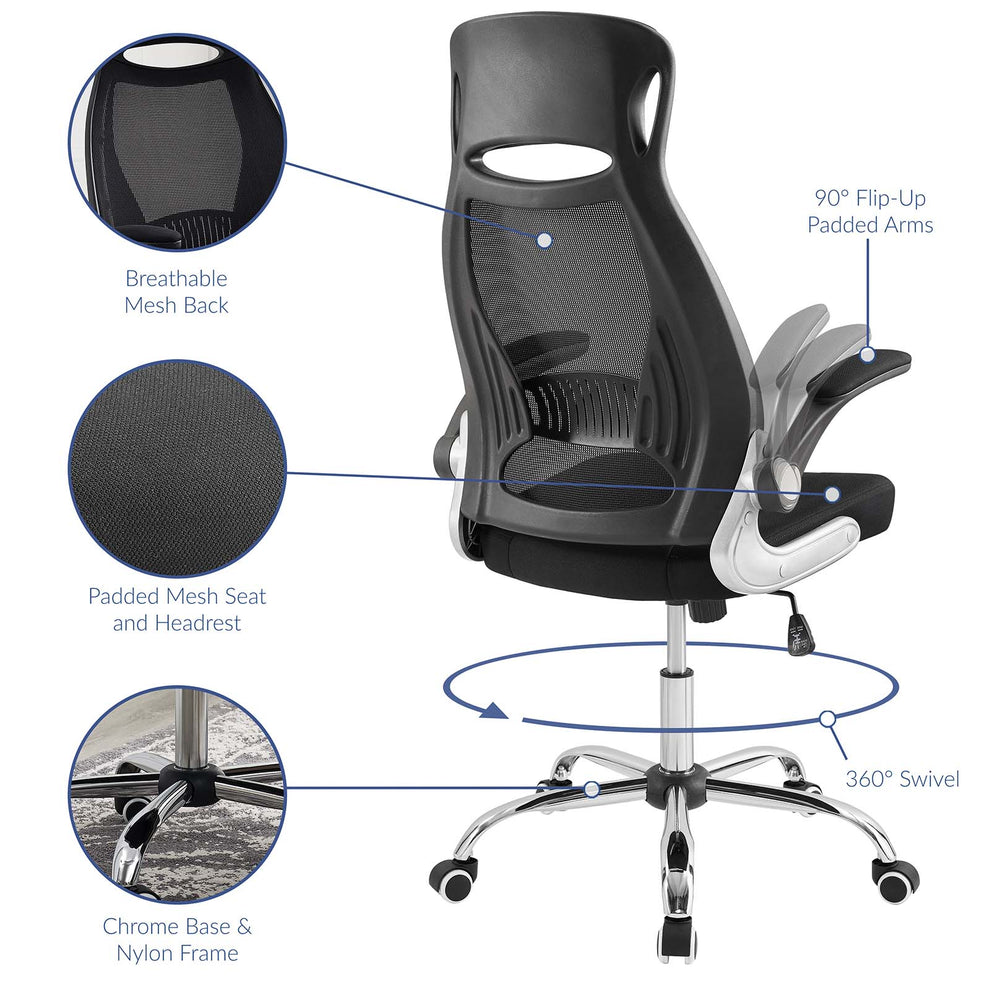 Modway Expedite Highback Office Chair - EEI-3039 | Office Chairs | Modishstore - 4