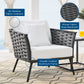 Modway Stance Outdoor Patio Aluminum Armchair | Armchairs | Modishstore-15