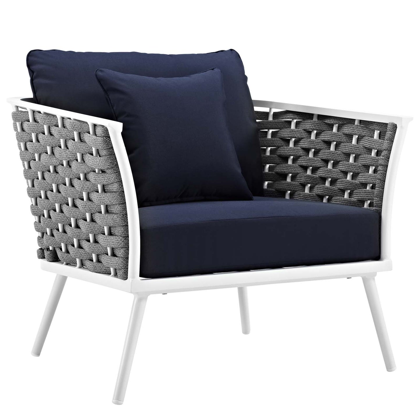 Modway Stance Outdoor Patio Aluminum Armchair | Armchairs | Modishstore-2