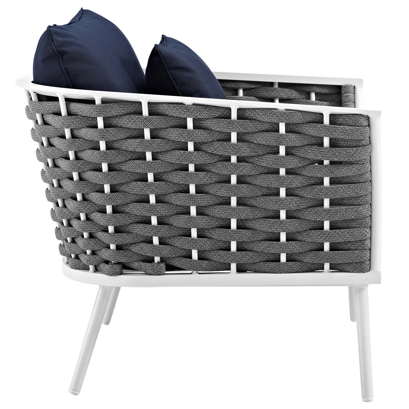 Modway Stance Outdoor Patio Aluminum Armchair | Armchairs | Modishstore-4
