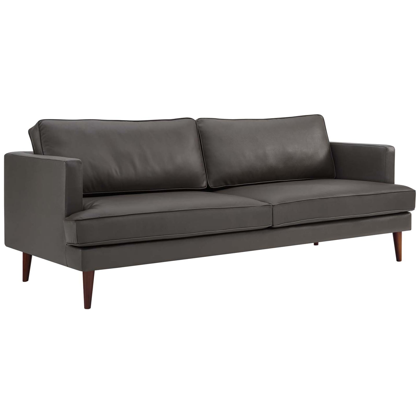 Agile Genuine Leather Sofa By Modway - EEI-3058 | Sofas | Modishstore - 2