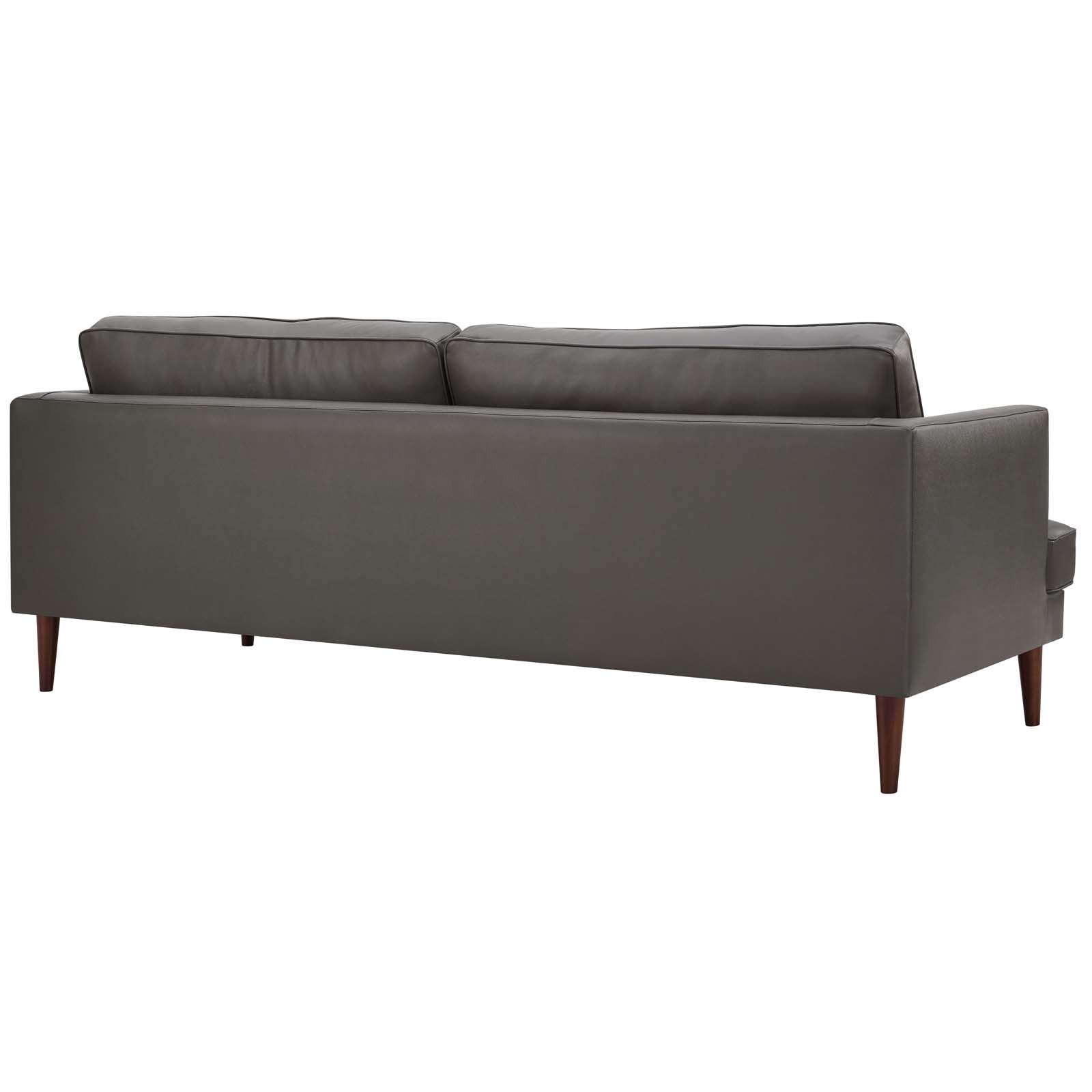 Agile Genuine Leather Sofa By Modway - EEI-3058 | Sofas | Modishstore - 3