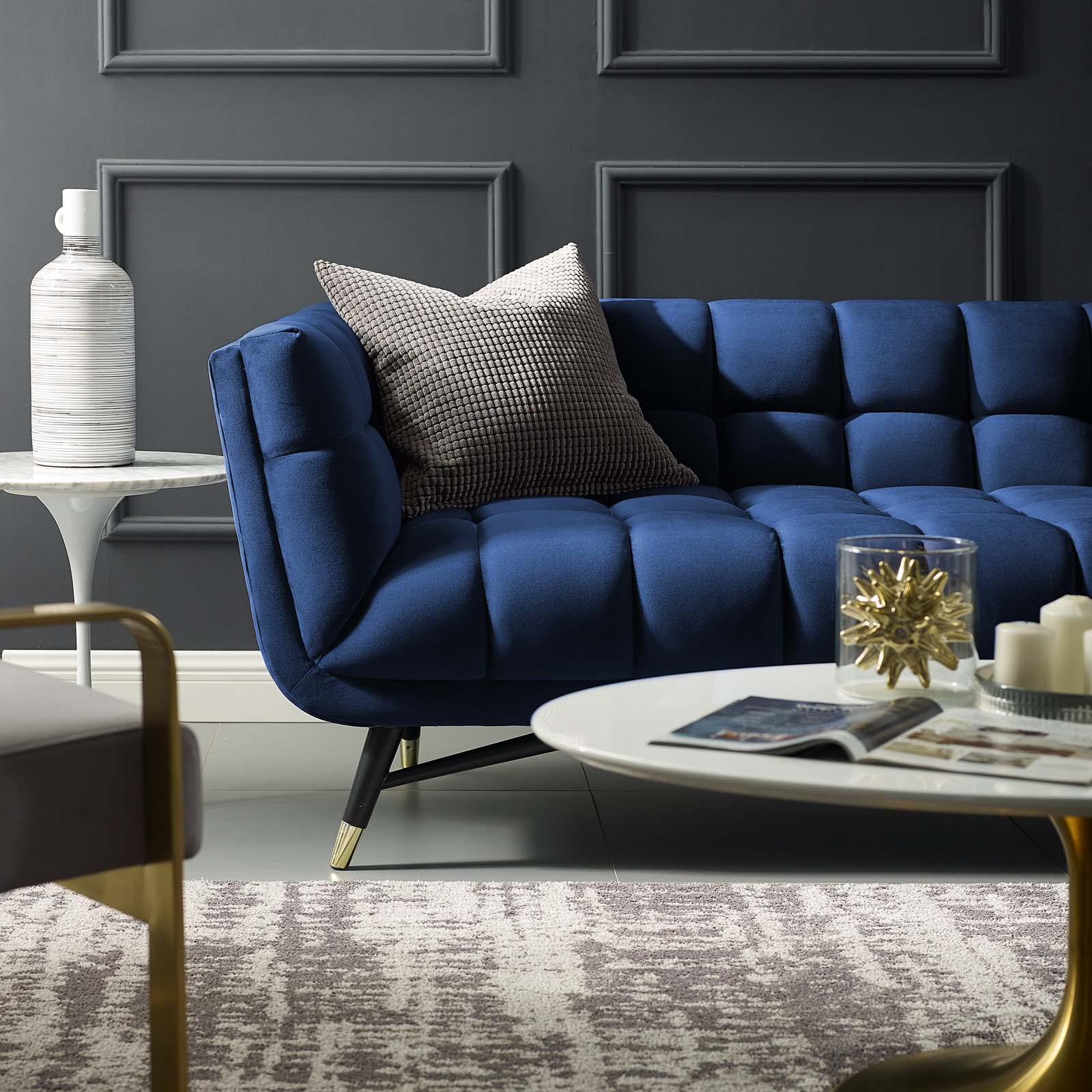 Modway Adept Upholstered Velvet Sofa | Sofas | Modishstore-16