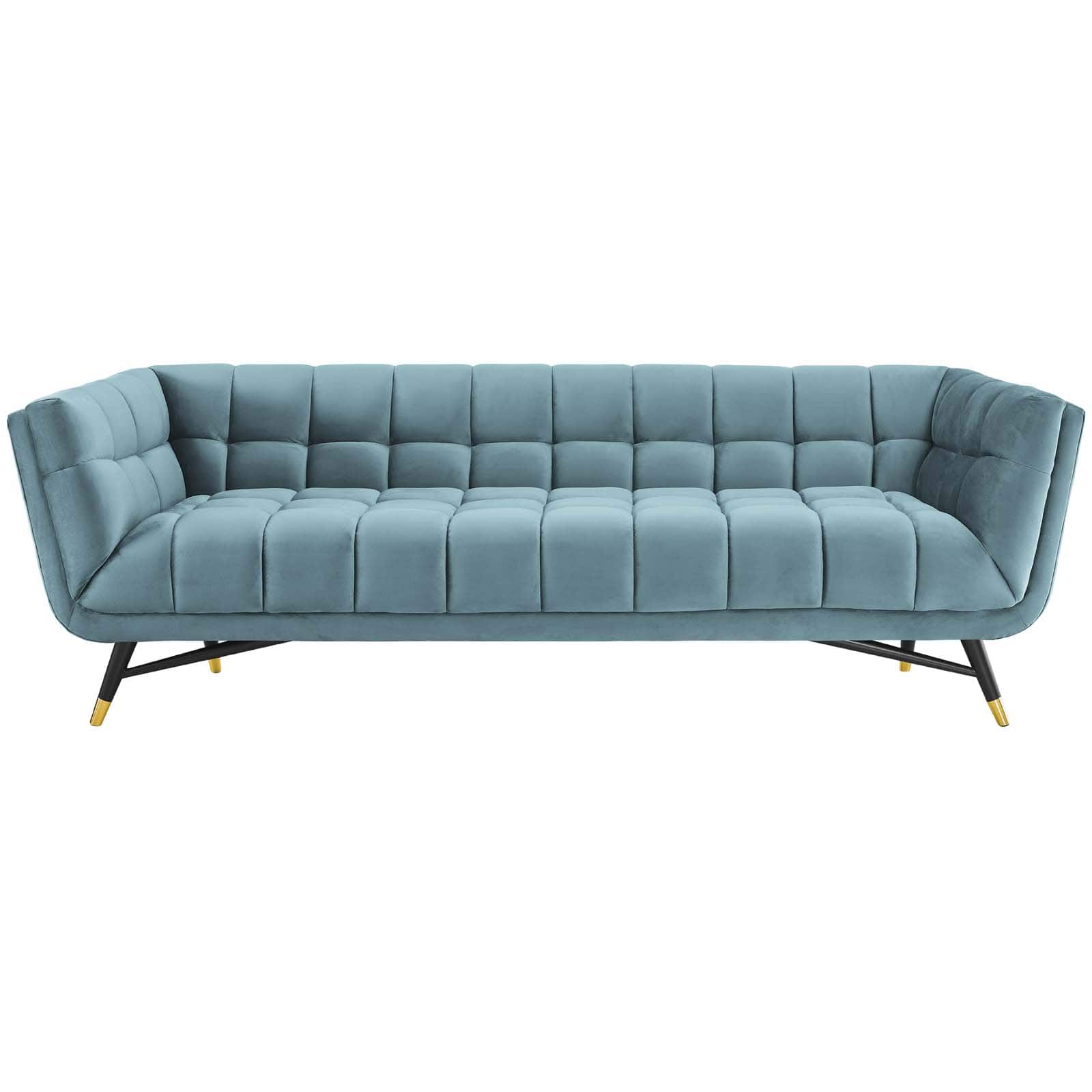 Modway Adept Upholstered Velvet Sofa | Sofas | Modishstore-19