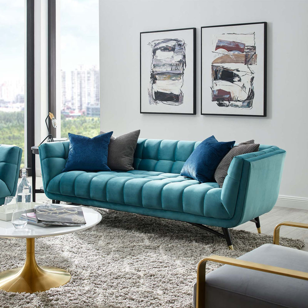Modway Adept Upholstered Velvet Sofa - EEI-3059 | Sofas | Modishstore - 15