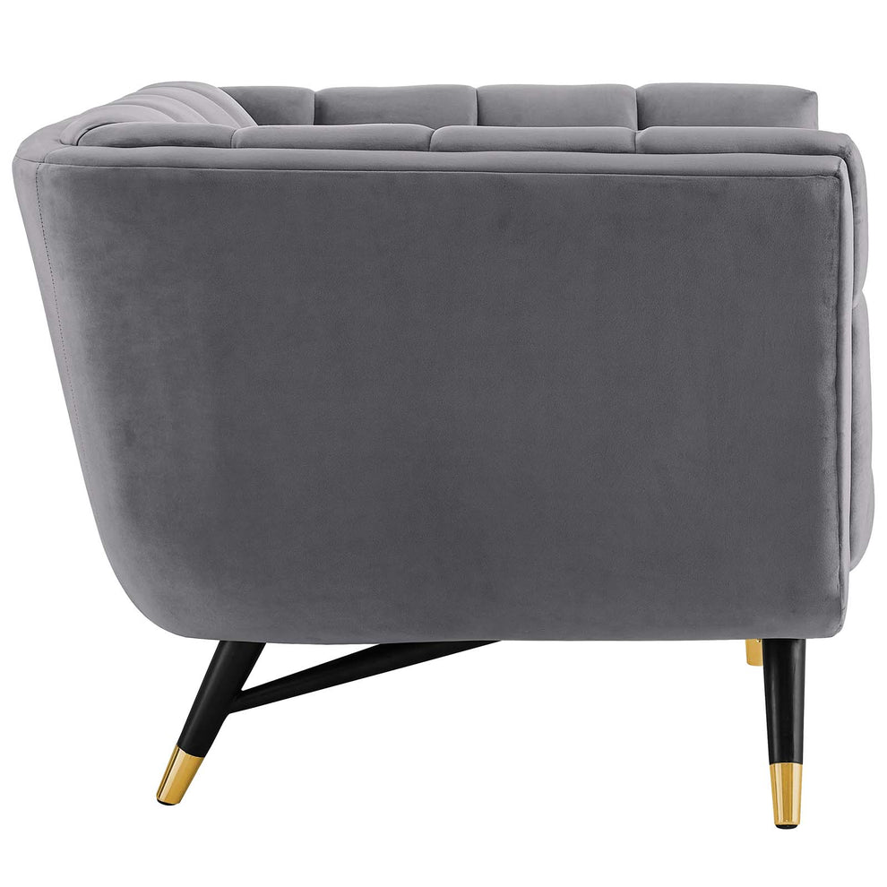 Modway Adept Upholstered Velvet Armchair - EEI-3060 | Armchairs | Modishstore - 3