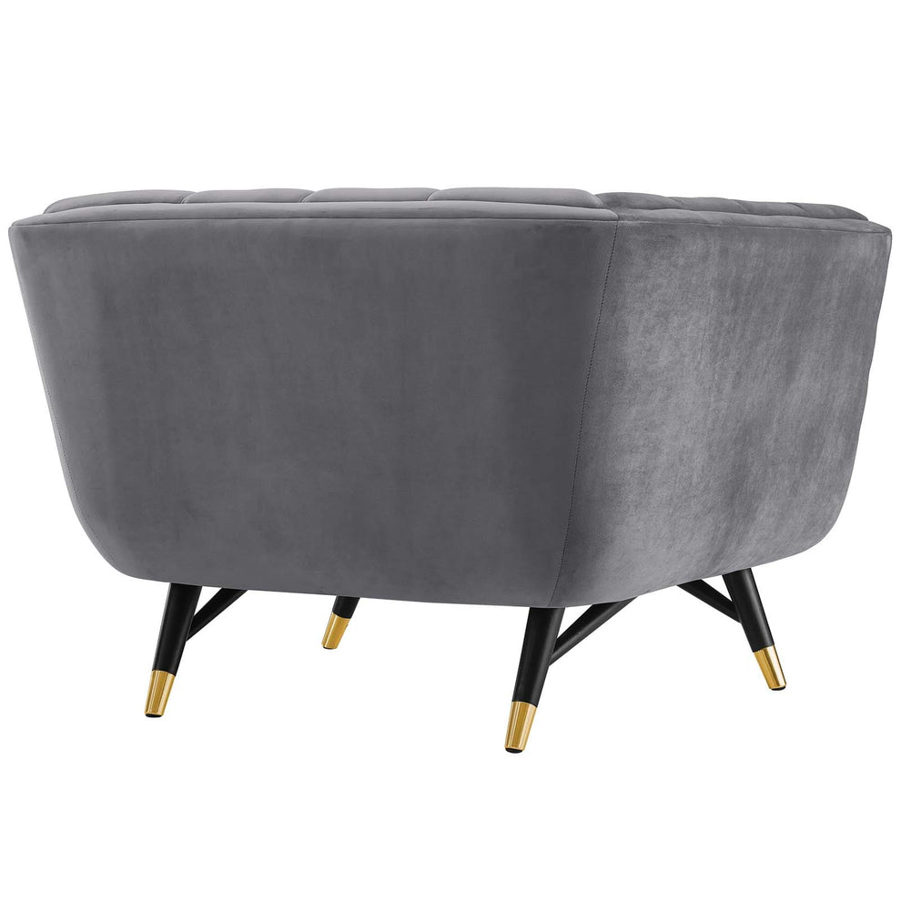 Modway Adept Upholstered Velvet Armchair - EEI-3060 | Armchairs | Modishstore - 4