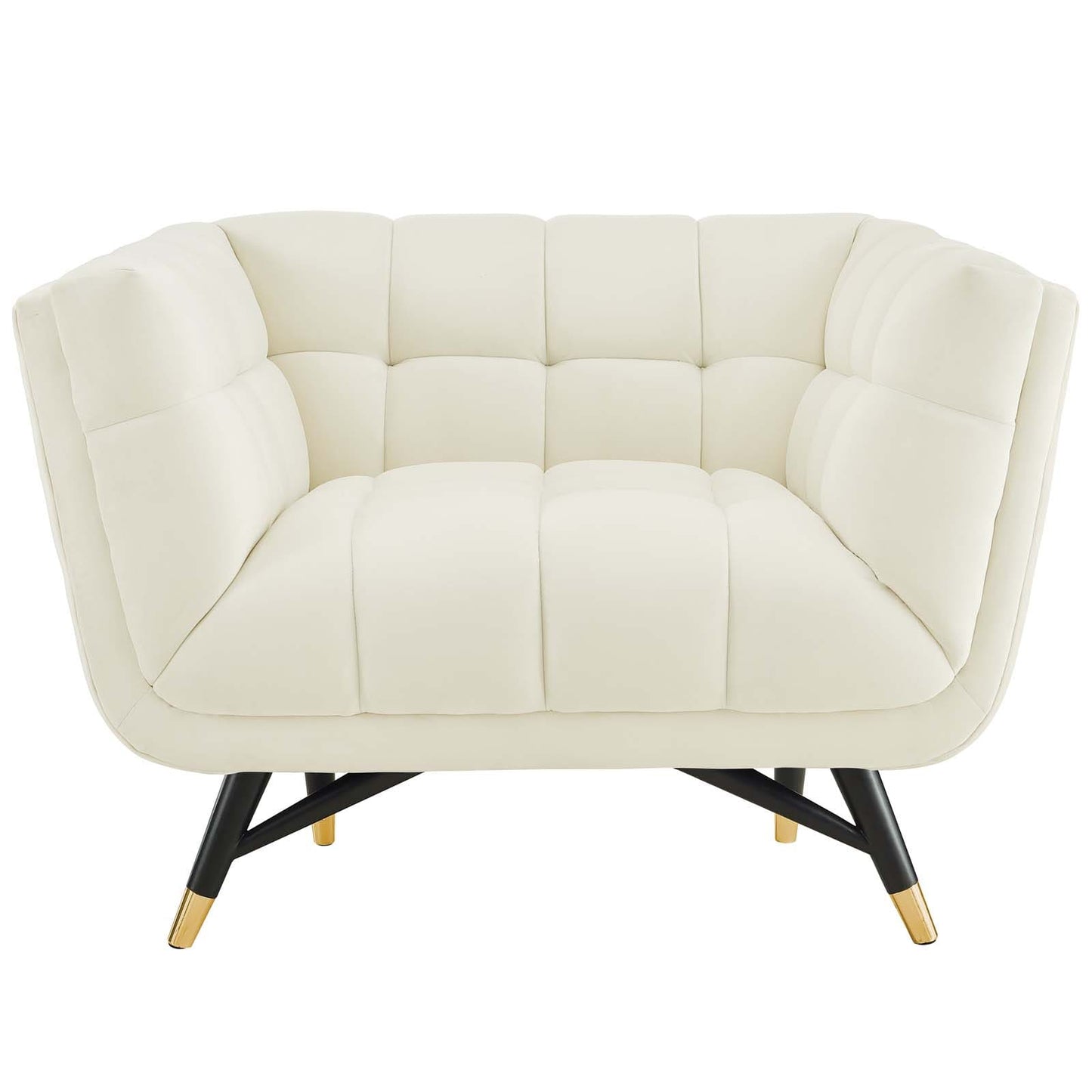 Modway Adept Upholstered Velvet Armchair | Armchairs | Modishstore-10
