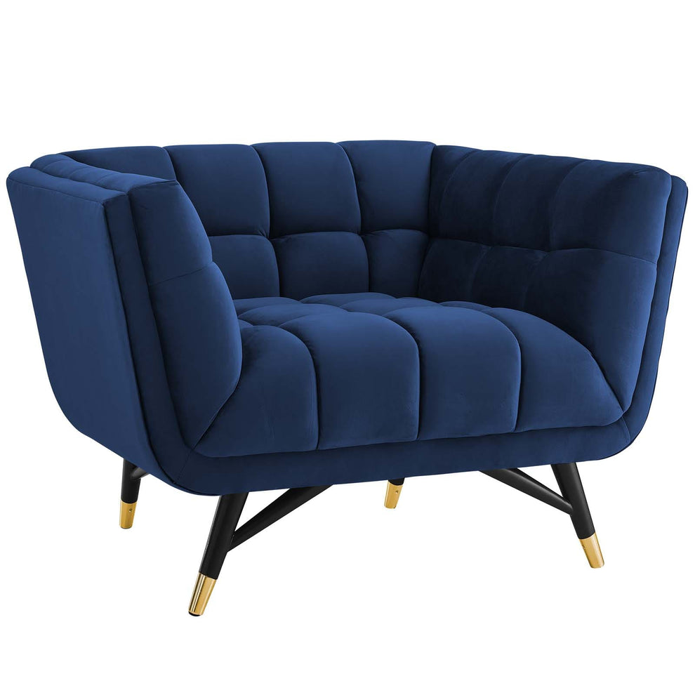 Modway Adept Upholstered Velvet Armchair - EEI-3060 | Armchairs | Modishstore - 12