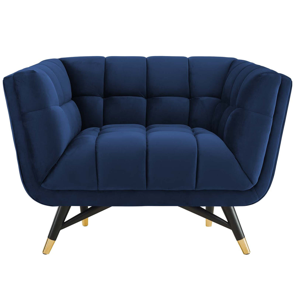 Modway Adept Upholstered Velvet Armchair - EEI-3060 | Armchairs | Modishstore - 15