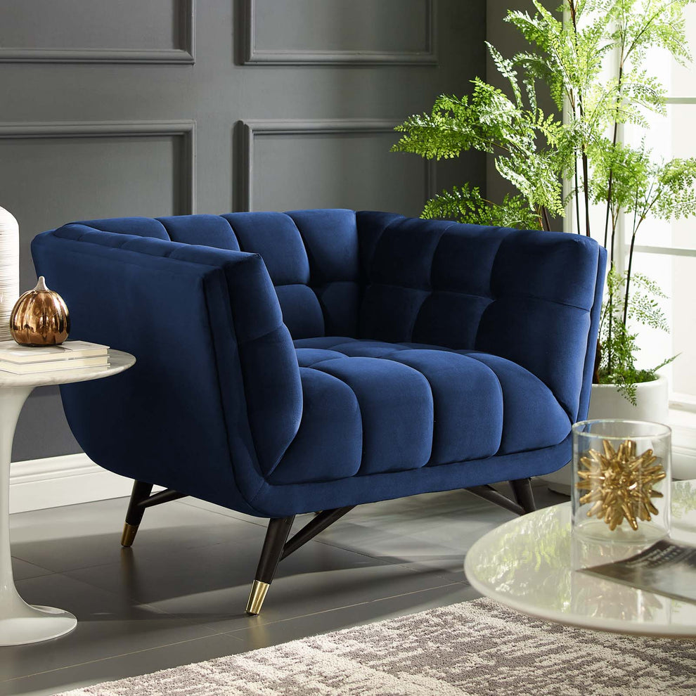 Modway Adept Upholstered Velvet Armchair - EEI-3060 | Armchairs | Modishstore - 11