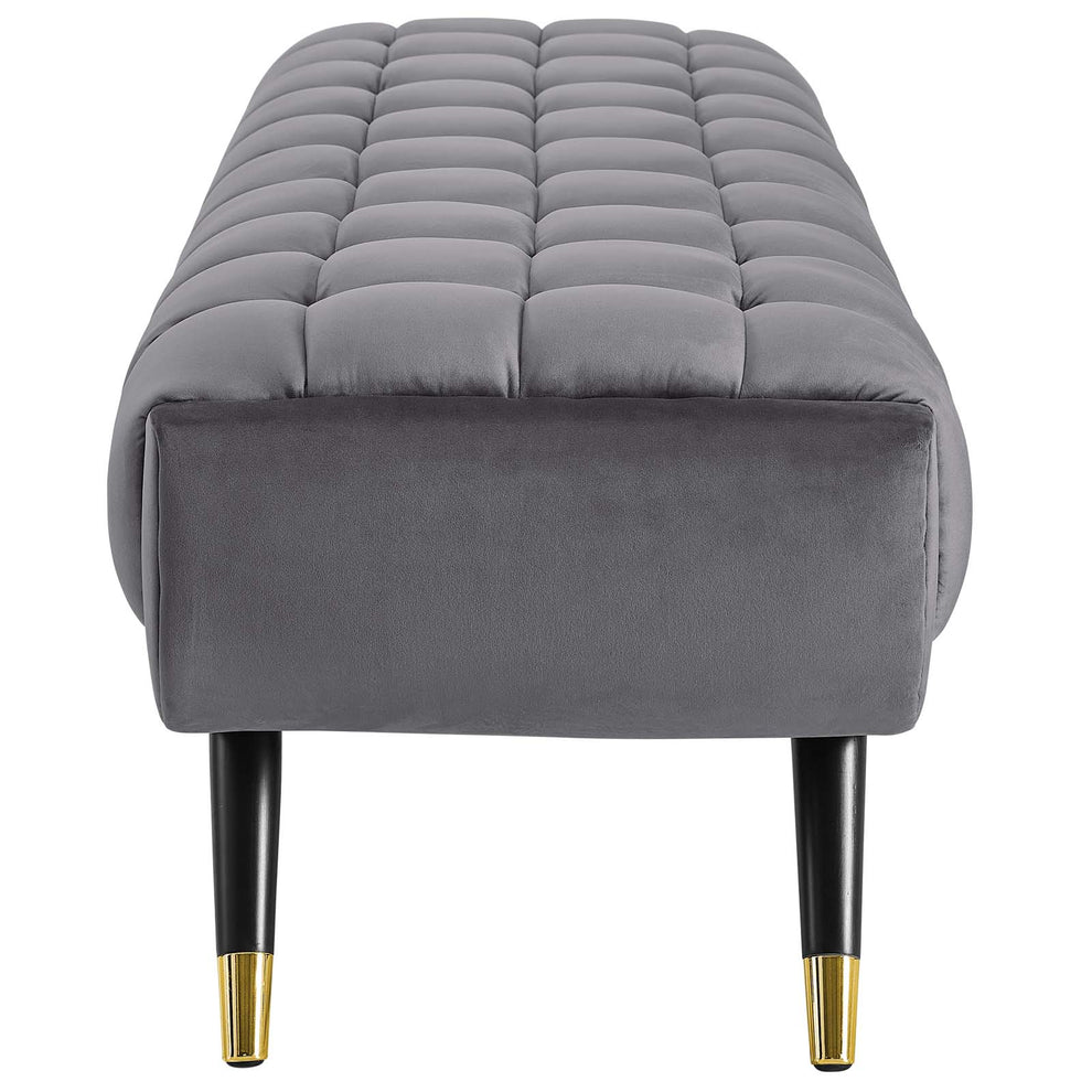 Modway Adept Upholstered Velvet Bench - EEI-3061 | Benches | Modishstore - 3