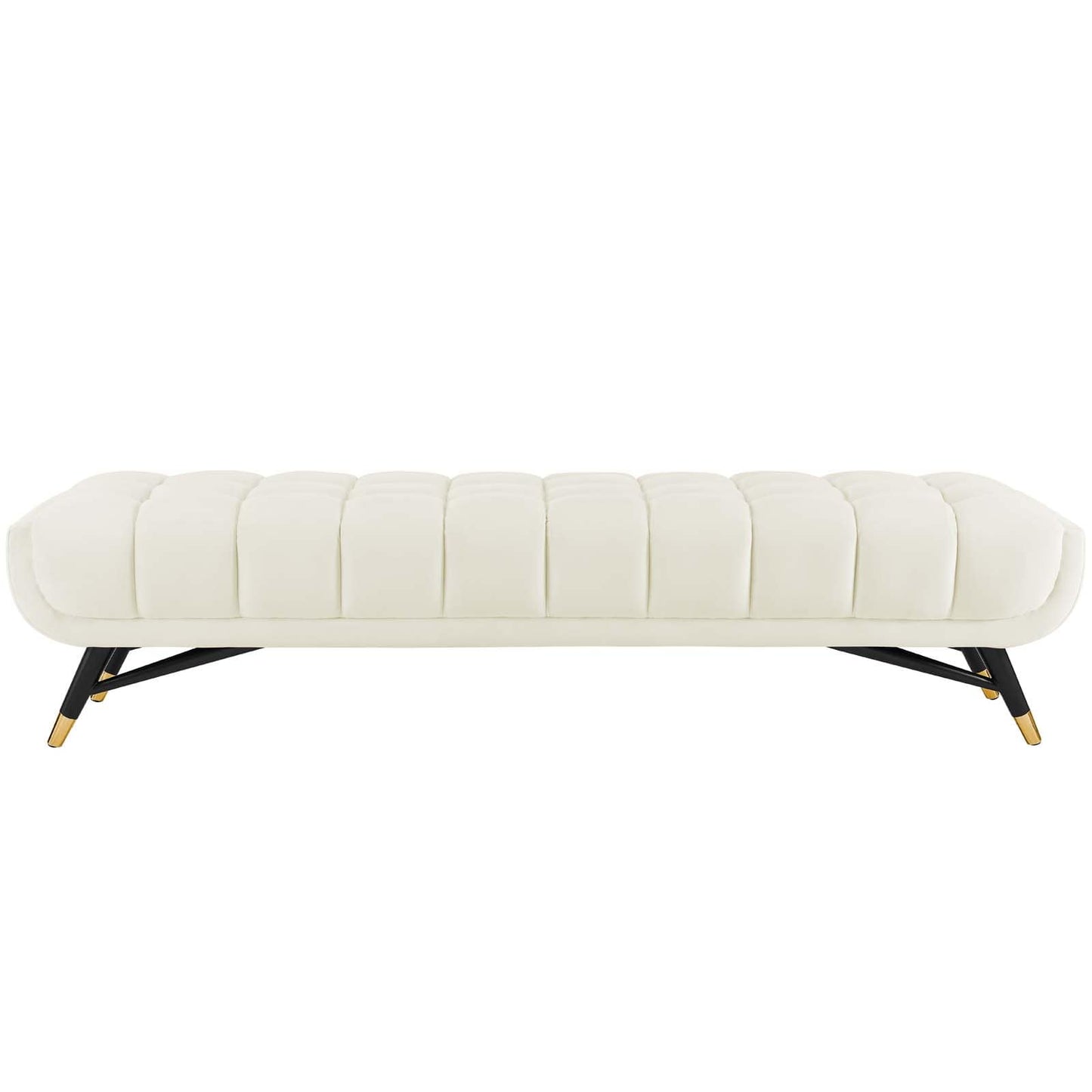 Modway Adept Upholstered Velvet Bench | Stools & Benches | Modishstore-9