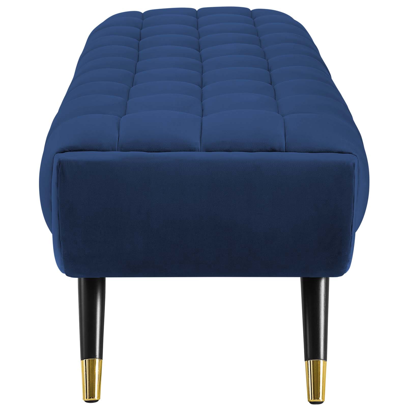 Modway Adept Upholstered Velvet Bench | Stools & Benches | Modishstore-11