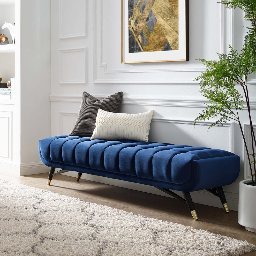 Modway Adept Upholstered Velvet Bench - EEI-3061 | Benches | Modishstore - 8