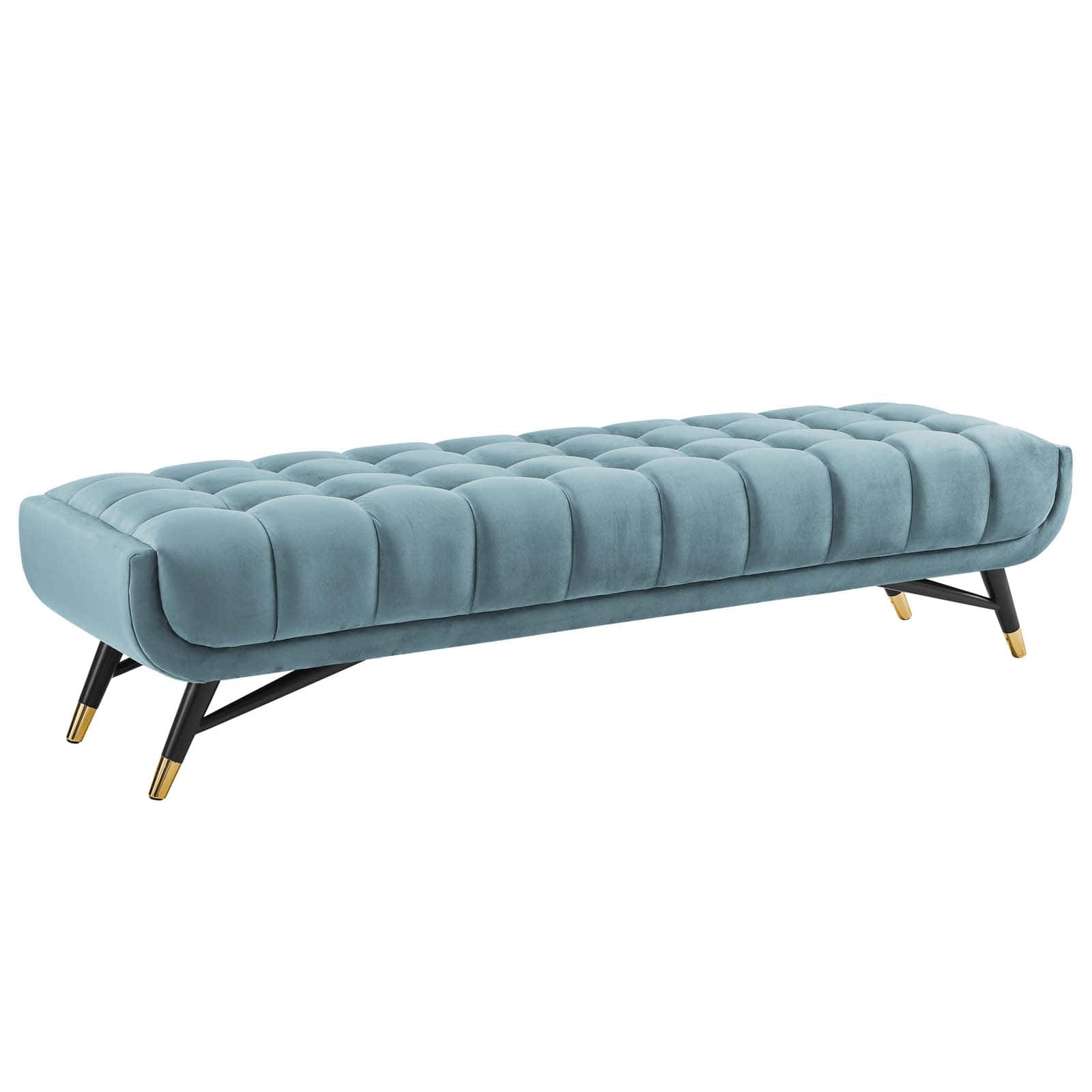 Modway Adept Upholstered Velvet Bench | Stools & Benches | Modishstore-14