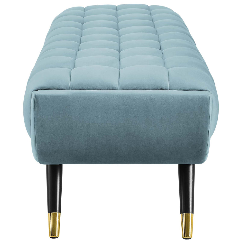Modway Adept Upholstered Velvet Bench - EEI-3061 | Benches | Modishstore - 15