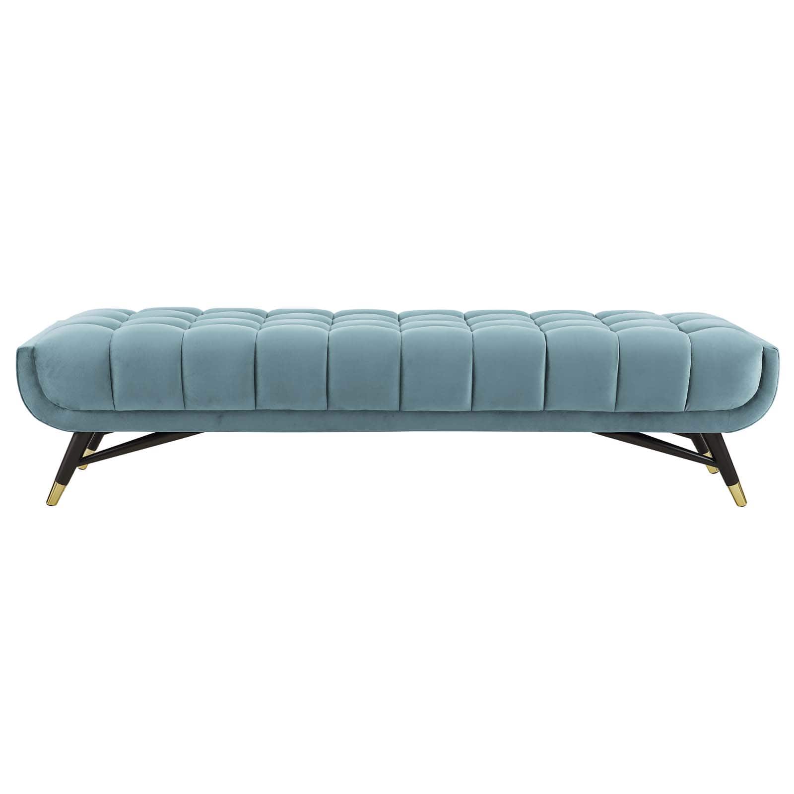 Modway Adept Upholstered Velvet Bench | Stools & Benches | Modishstore-16