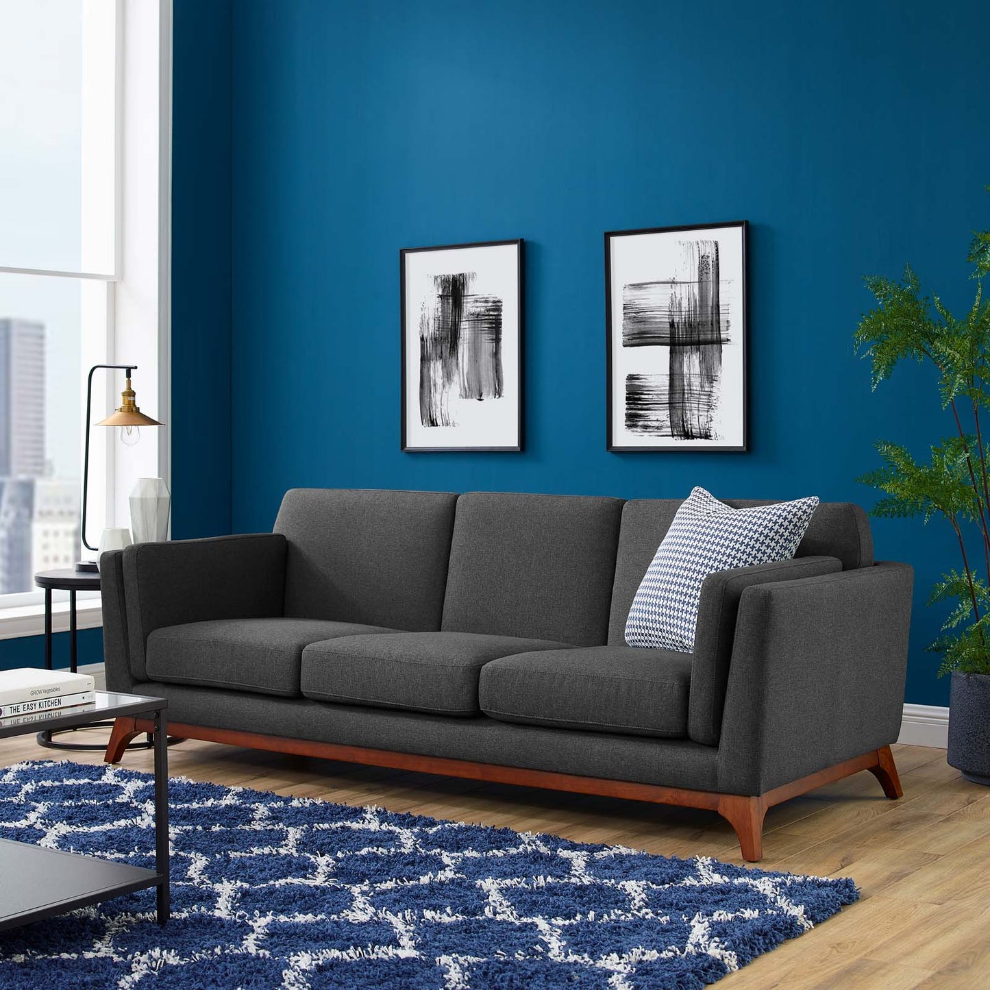 Modway Chance Upholstered Fabric Sofa | Sofas | Modishstore-6