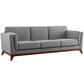 Modway Chance Upholstered Fabric Sofa | Sofas | Modishstore-13
