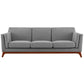 Modway Chance Upholstered Fabric Sofa | Sofas | Modishstore-15