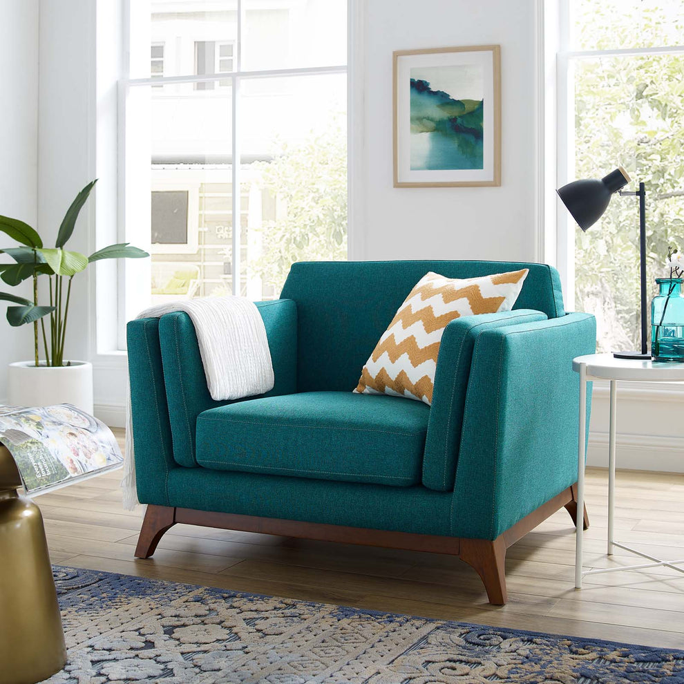 Modway Chance Upholstered Fabric Armchair - EEI-3063 | Armchairs | Modishstore - 14