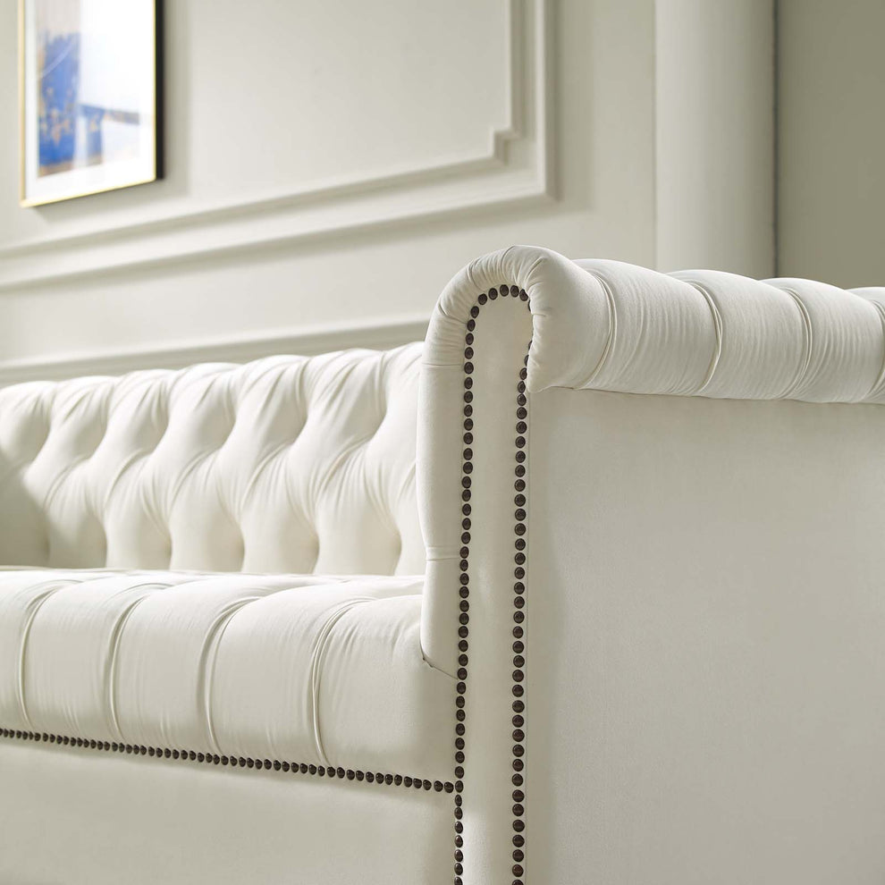 Modway Heritage Upholstered Velvet Sofa - EEI-3064 | Sofas | Modishstore - 13