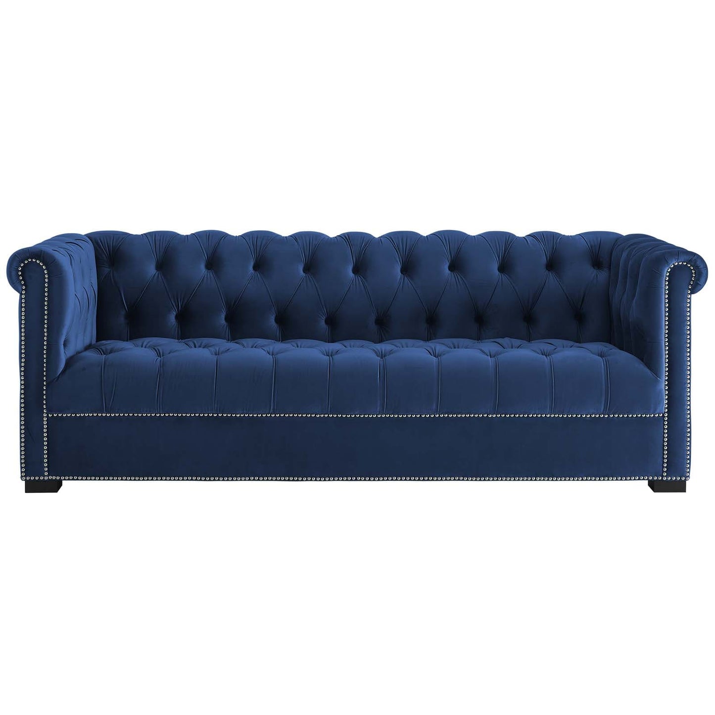 Modway Heritage Upholstered Velvet Sofa | Sofas | Modishstore-16