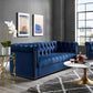 Modway Heritage Upholstered Velvet Sofa | Sofas | Modishstore-12